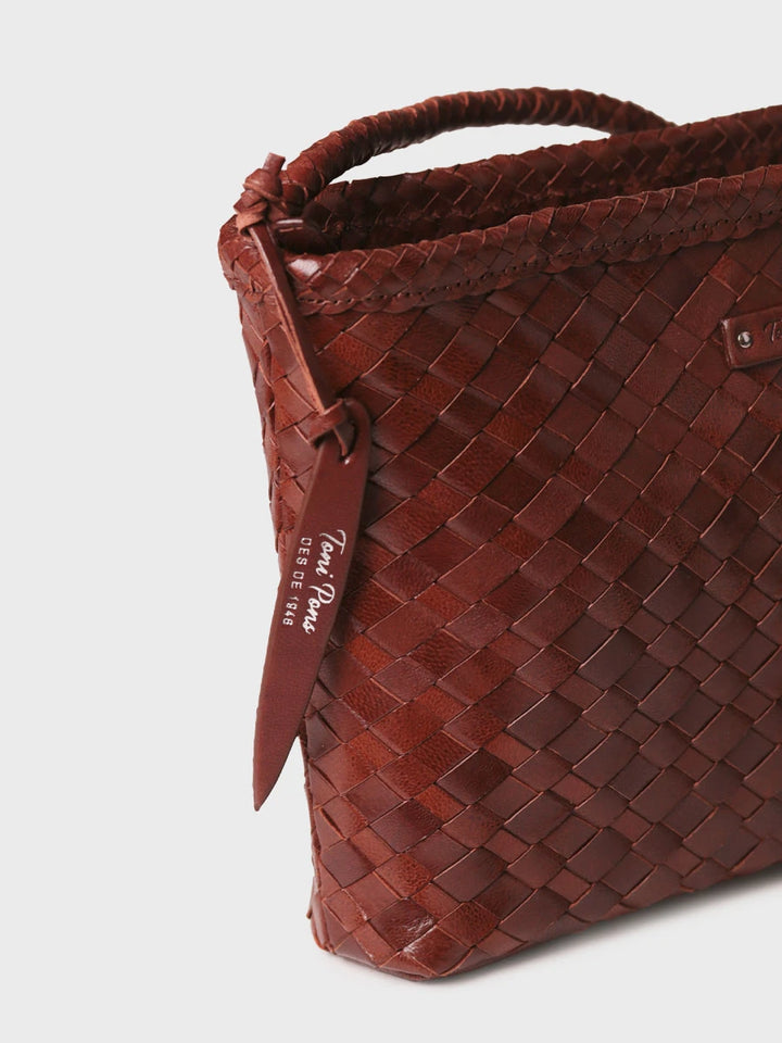 Complementos - Bolso bandolera en piel trenzada Toni Pons | SELENA  - Toni Pons  