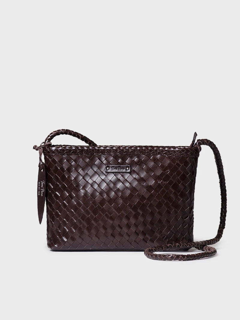 Complementos - Bolso bandolera en piel trenzada Toni Pons | SELENA  - Toni Pons  
