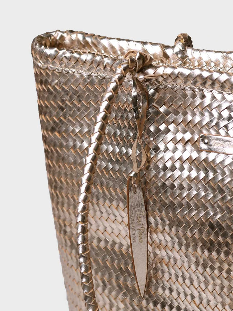 Complementos - Bolso shopper en cuero trenzado con bolsillo interior | SIMONA  - Toni Pons  