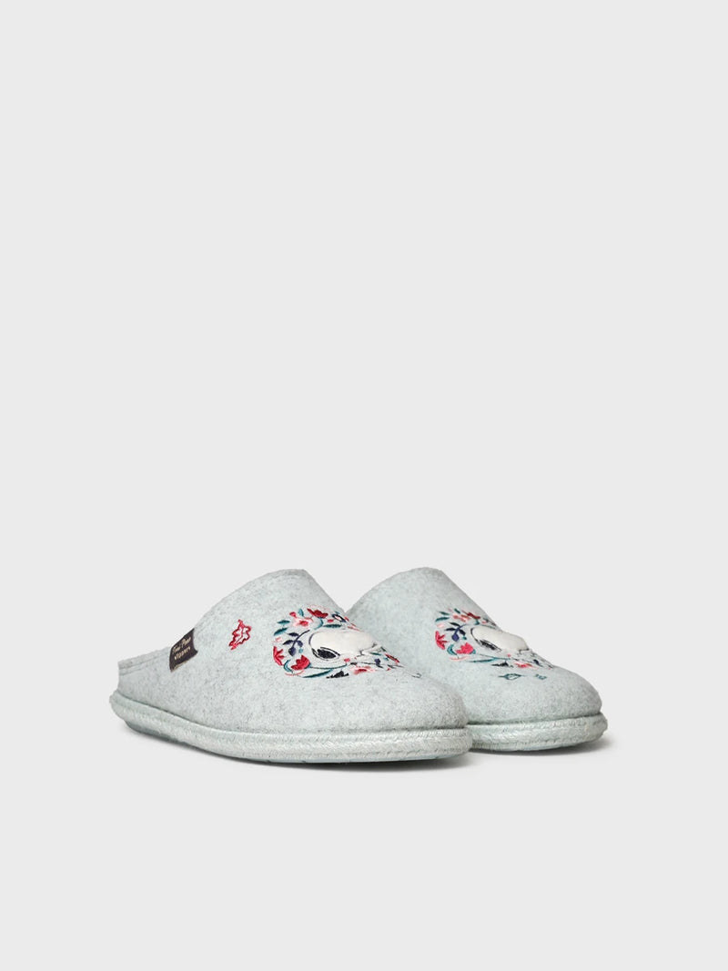Zapatillas de casa mujer - Slipper de casa en fieltro con motivo Snoopy para mujer | SNOOPY  - Toni Pons  