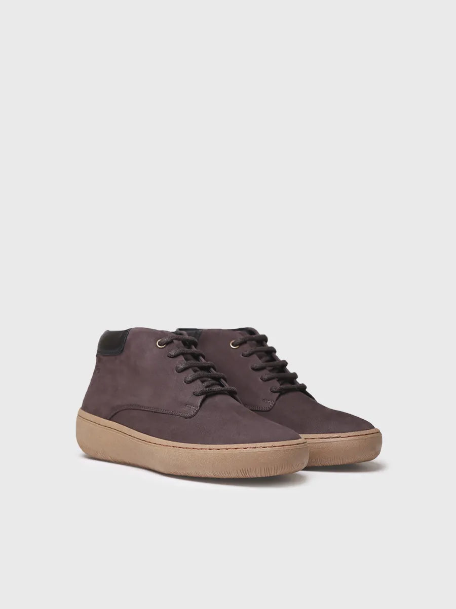 botines mujer - Botín para mujer con cordones en piel nobuk | SORT  - Toni Pons  