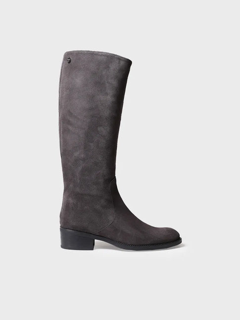botas mujer - Bota alta para mujer en serraje | TIROL-SY  - Toni Pons  
