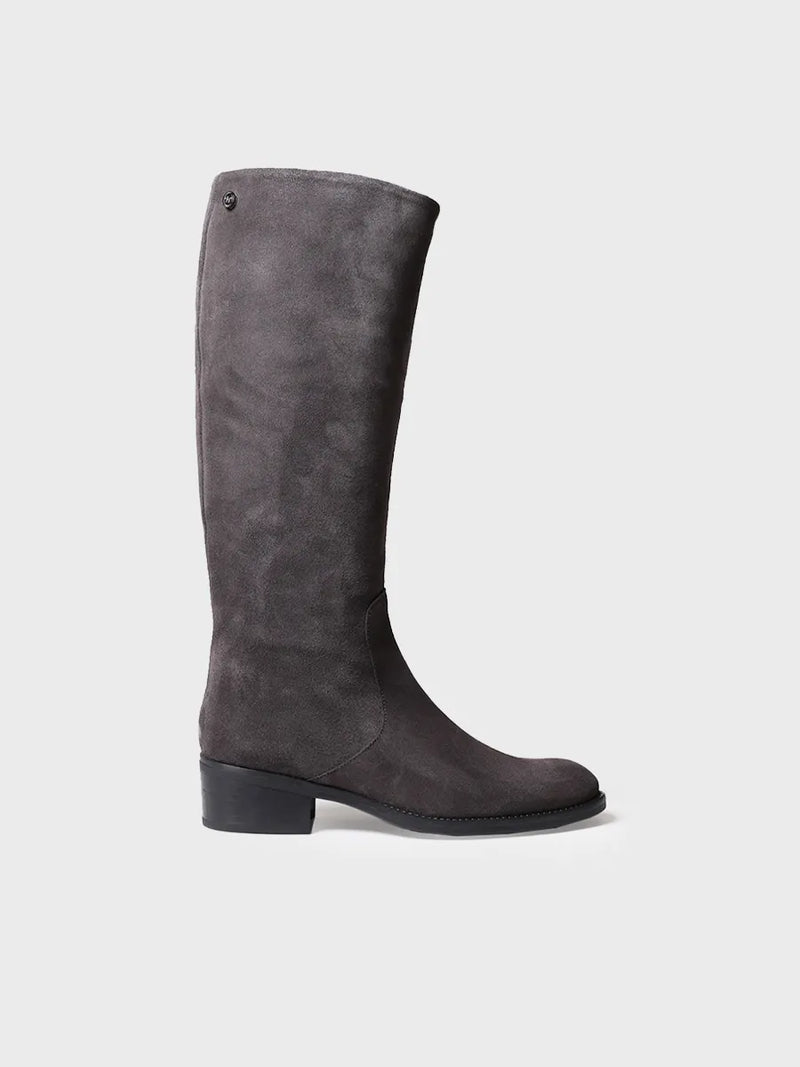 botas mujer - Bota alta para mujer en serraje | TIROL-SY  - Toni Pons  