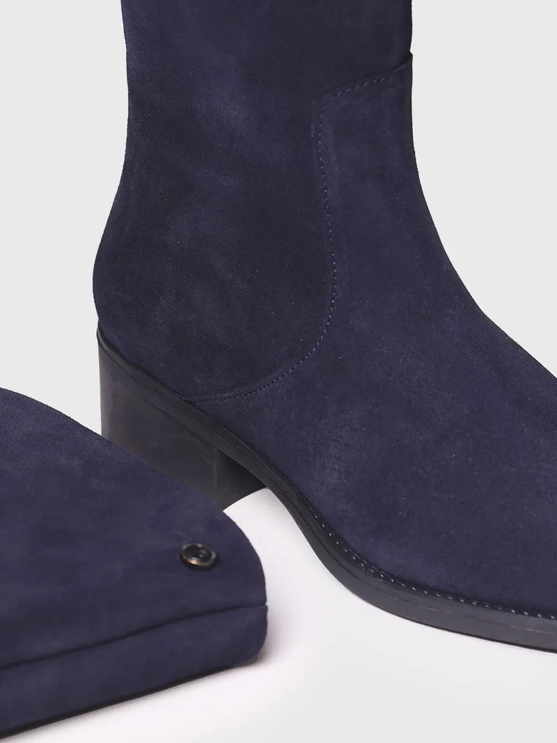 botas mujer - Bota alta para mujer en serraje | TIROL-SY  - Toni Pons  