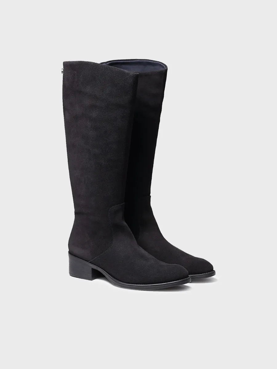 botas mujer - Bota alta para mujer en serraje | TIROL-SY  - Toni Pons  