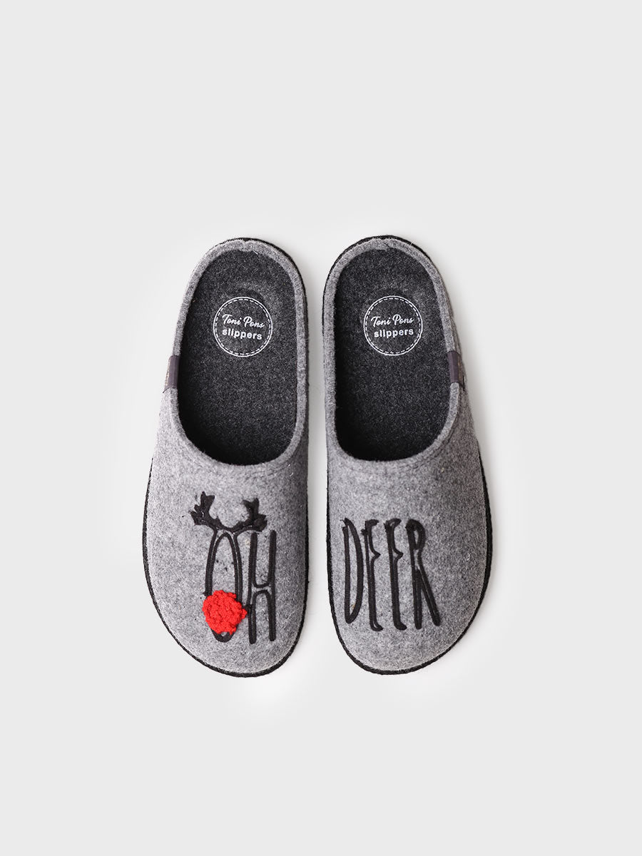 zapatillas de casa hombre - Slippers para hombre en fieltro | TOBI-DR  - Toni Pons  