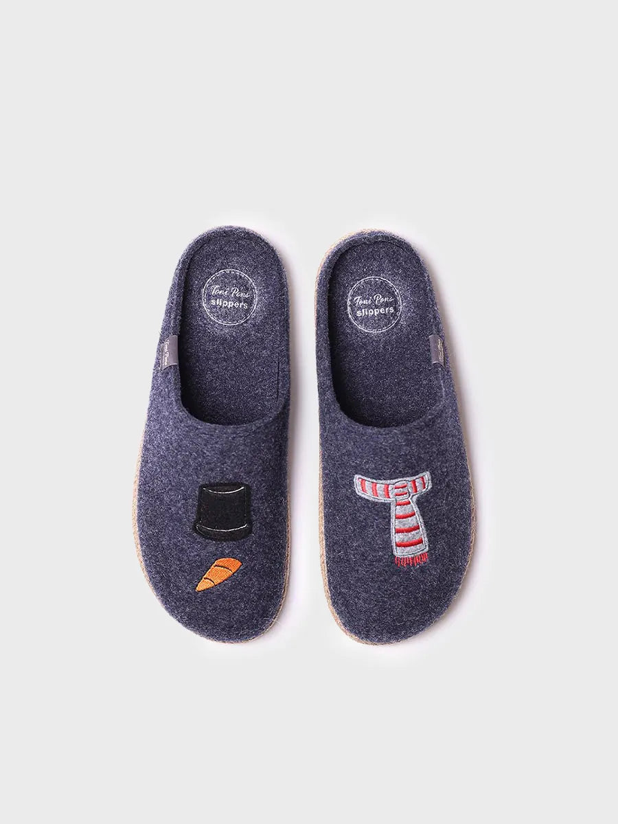  - Slippers para hombre en fieltro  | TOBI-EF  - Toni Pons  