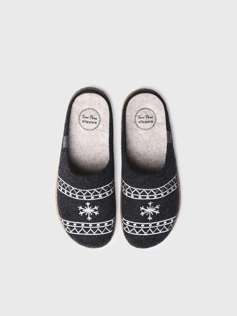 zapatillas de casa hombre - Slippers para hombre en fieltro | TOBI-EF  - Toni Pons  