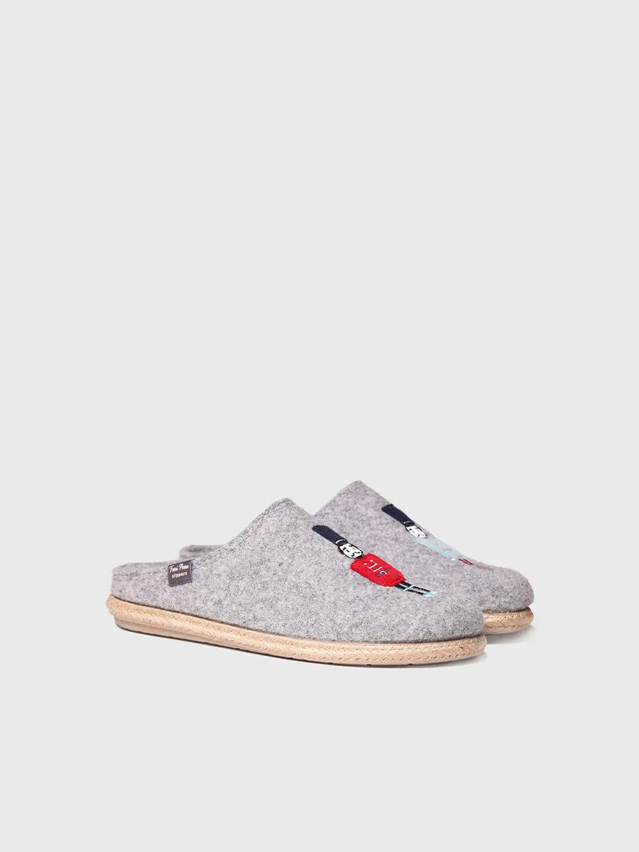  - Slippers para hombre en fieltro  | TOBI-EF  - Toni Pons  