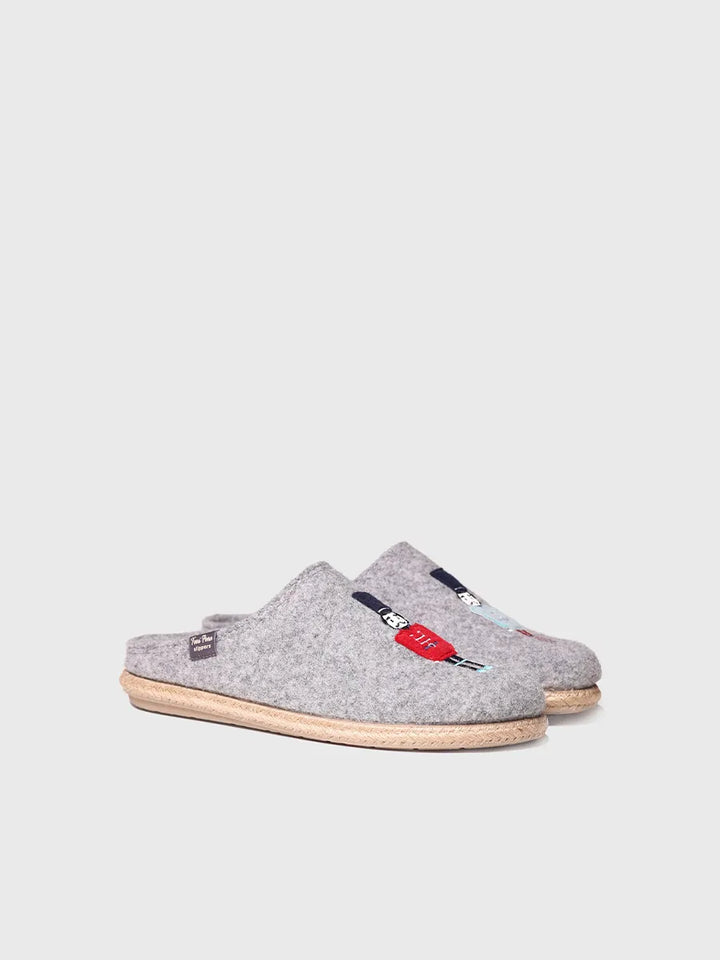  - Slippers para hombre en fieltro  | TOBI-EF  - Toni Pons  