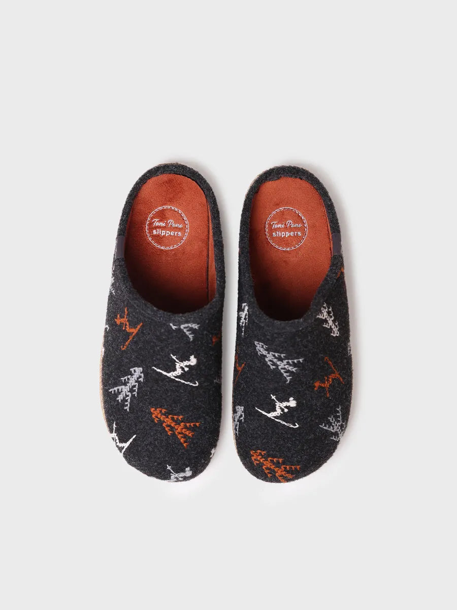  - Slippers para hombre en fieltro  | TOBI-SK  - Toni Pons  